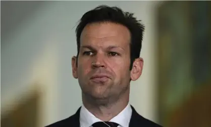  ?? Photograph: Lukas Coch/AAP ?? Nationals Senator Matt Canavan claims other states will be let off the hook while Queensland suffers.