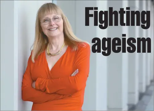  ?? GARY NYLANDER/The Daily Courier ?? Marilyn Strong of the Strong Communicat­ion Group is the 25th nominee for Kelowna Top Forty Over 40.