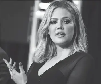  ?? RICHARD SHOTWELL/INVISION ?? After Khloe Kardashian set up an Instagram account in her newborn daughter’s name, more than 200,000 people added their names as followers.