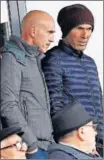  ??  ?? Bettoni, con Zidane.