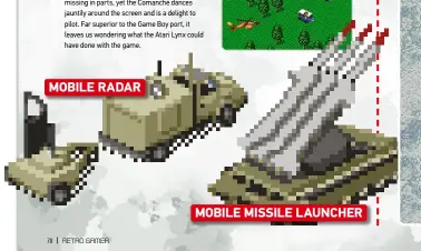  ??  ?? Mobile Radar Mobile Missile Launcher