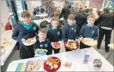  ??  ?? St Columba’s Primary School held a Fairtrade bake sale.