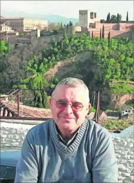  ??  ?? José Luis Untoria Mahave, en Granada, en una imagen sin datar.