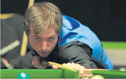  ?? Picture: PA. ?? Scott Donaldson: break of 96 rounded off four-frame burst for victory.