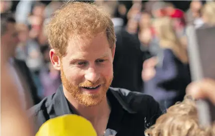  ?? Photo: RNZ ?? Prince Harry spent a decade in the military and was the first royal in more than 25 years to serve in a war zone.