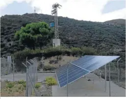  ?? ?? El bombeo del agua también se realiza ya mediante energía limpia.