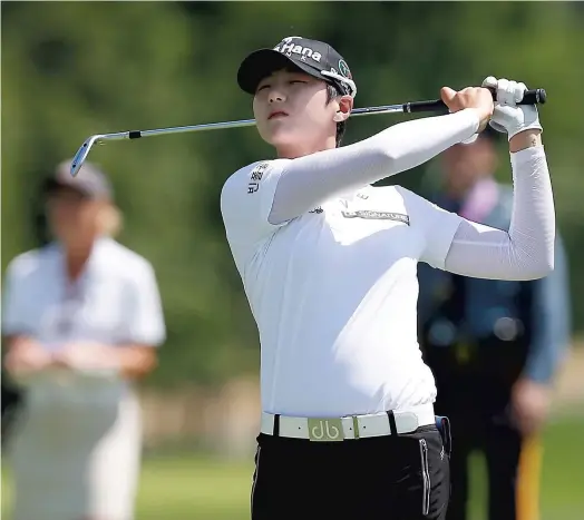  ?? PHOTO AFP ?? La Sud-Coréenne Sung Hyun Park a remporté l’Omnium de golf féminin des États-Unis.
