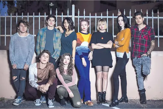  ?? COURTESY OF HULU ?? The New Mexico-filmed series “T@gged,” begins airing on Hulu today.