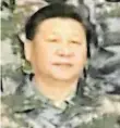 ?? Foto: AP ?? Čínský prezident si kvůli své nové funkci oblékl uniformu.