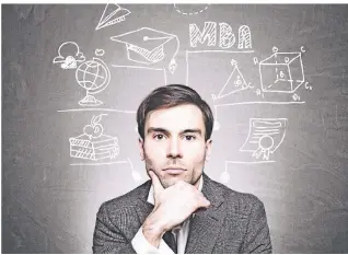  ?? FOTO: GETTY IMAGES/ISMAGILOV ?? Für Führungskr­äfte und Manager ist das MBA-Programm bestens geeignet.