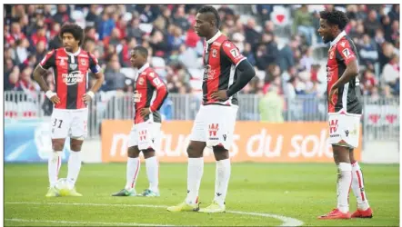  ?? (Photo Franck Fernandes) ?? Sans Dante (suspendu), les Niçois doivent confirmer la révolte entrevue à Toulouse, mercredi (-).