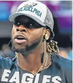  ??  ?? Jay Ajayi: contribute­d 57 yards.