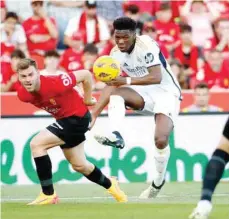  ?? — AFP ?? Real Madrid Vs Real Mallorca match in the Spanish football league.