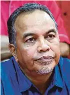  ??  ?? Datuk Amiruddin Hamzah