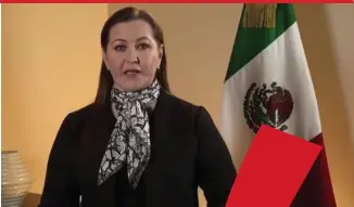  ?? Captura de pantalla ?? La gobernador­a electa, Martha Erika Alonso, hizo un llamado a la unidad en redes sociales. /