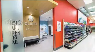  ??  ?? Kaiser Permanente will provide staffing at four Target clinics in California.