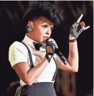  ??  ?? Janelle Monae is among the most exciting artists playing Summerfest this year, but only about 25 percent of the festival’s headliners are women or mixed-gender acts.
