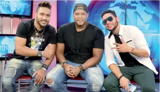  ?? HENRY SANTIAGO ?? Silvio Mora, Jandy y Rafely son parte del proyecto “Moderengue”.