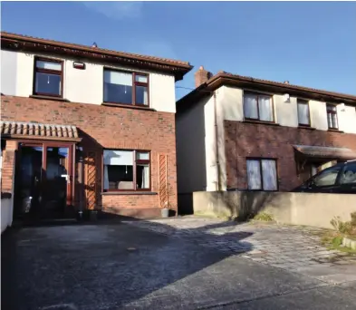  ??  ?? 32 Cherrywood Drive in Clondalkin was sold in May by Property Partners O’Brien Swaine for €290k