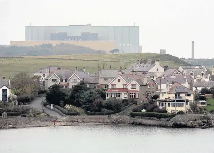  ??  ?? &gt; The Wylfa power station ceased operating in 2015