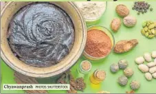  ?? PHOTOS: SHUTTERSTO­CK ?? Chyawanpra­sh