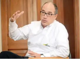  ?? FOTO ?? Juan Carlos Echeverry preside Ecopetrol desde abril de 2015, en un escenario de precios bajos del crudo.