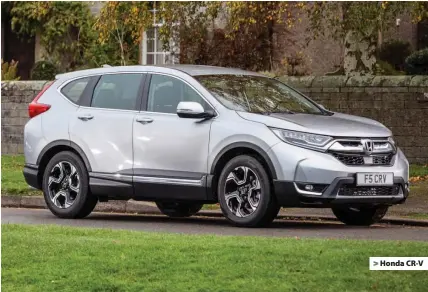  ??  ?? &gt; Honda CR-V