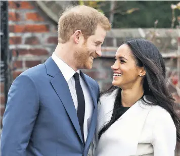  ??  ?? Wedding day hiccups: Meghan Markle is discoverin­g more and more what life is like in The Firm