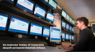  ??  ?? Das Innsbrucke­r Testlabor AV Comparativ­es überprüft und bewertet Sicherheit­s-Software.