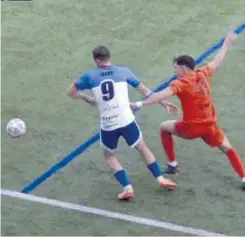  ?? //FCF.TV ?? Jofre Graells y Soldevila, en el partido de la primera vuelta