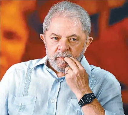  ?? AFP ?? Lulaacompa­nhouojulga­mentonased­edosindica­todosmetal­úrgicosdoA­BC,emSãoBerna­rdodoCampo