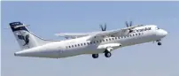  ?? Courtesy ATR ?? The five ATr72-600 planes are twin-engine turboprops and landed at Tehran’s Mehrabad internatio­nal Airport. —