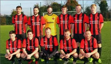  ??  ?? Bellurgan United, who lost out in the Kilmessan Shield final.