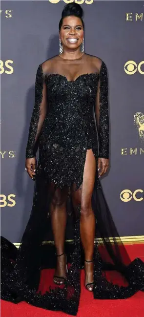  ?? Frazer Harrison / Getty Images ?? Leslie Jones attends the 69th Annual Primetime Emmy Awards in September. Jones was nominated for her work on “Saturday Night Live.”