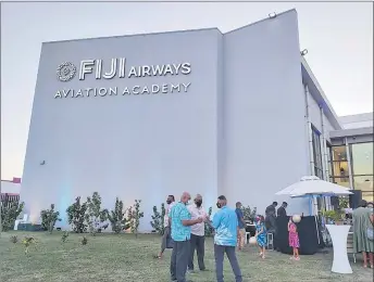  ?? Picture: REPEKA NASIKO ?? Fiji Airways Aviation Academy will be undergoing expansion soon.