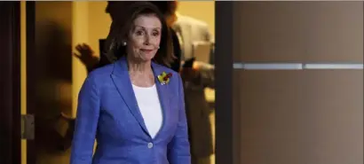  ?? Tom Brenner/ The New York Times ?? House Speaker Nancy Pelosi, D- Calif., has drawn the ire of her party’s progressiv­e wing for her pragmatic approach to impeachmen­t.