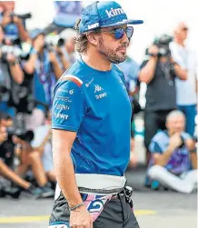  ?? EP ?? La última carrera de Alonso con Alpine fue frustrante.
