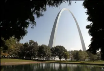  ?? AP Photo ?? This Sept. 20, 2010, file photo, shows the Gateway Arch in St. Louis. The Arch is among the diverse cultural heritage sites threatened by neglect, overdevelo­pment or social, political and economic change, The World Monuments Fund announced ,Tuesday,...