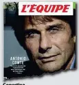  ??  ?? Copertina
Antonio Conte sulla copertina del magazine dell’équipe