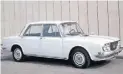  ??  ?? 1967 erhält die Flavia Limousine ein großes Facelift.