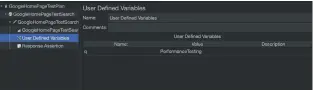  ??  ?? Figure 7: Redefine value to use the user defined variable Figure 6: User defined variables page