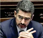  ??  ?? Aula Riccardo Fraccaro, 38 anni, del M5S, è ministro per i rapporti col Parlamento e la democrazia diretta