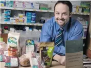  ?? CHRIS MIKULA/OTTAWA CITIZEN ?? Mark Barnes’ Westboro Village Pharmasave also features a large organic food section.