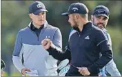  ?? Gregory Bull Associated Press ?? JORDAN SPIETH, left, and Xander Schauffele will play together in the final group of the Phoenix Open.