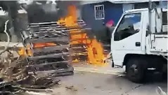  ?? CORTESÍA ?? Las lluvias han sido un detonante para quienes aún no tienen un techo seguro donde pasar la noche.