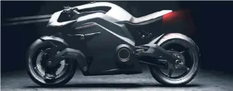  ??  ?? Jaguar has made an investment in the Arc Vector electric motorcycle.