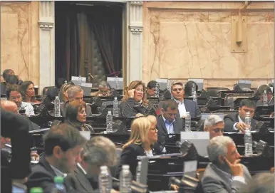  ?? PRENSA DIPUTADOS ?? RENOVADORE­S. Sus votos pueden ser la llave para la media sanción del Presupuest­o en Diputados.