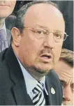  ??  ?? Rafa Benitez.