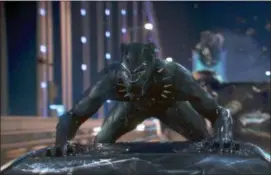  ?? MATT KENNEDY — MARVEL STUDIOS-DISNEY VIA AP ?? This image released by Disney shows a scene from Marvel Studios’ “Black Panther.”