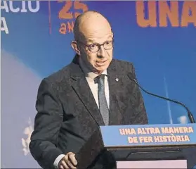  ?? FOTO: MONTILLA ?? Jordi Cardoner dijo que el club ha tenido en cuenta la economía de los socios